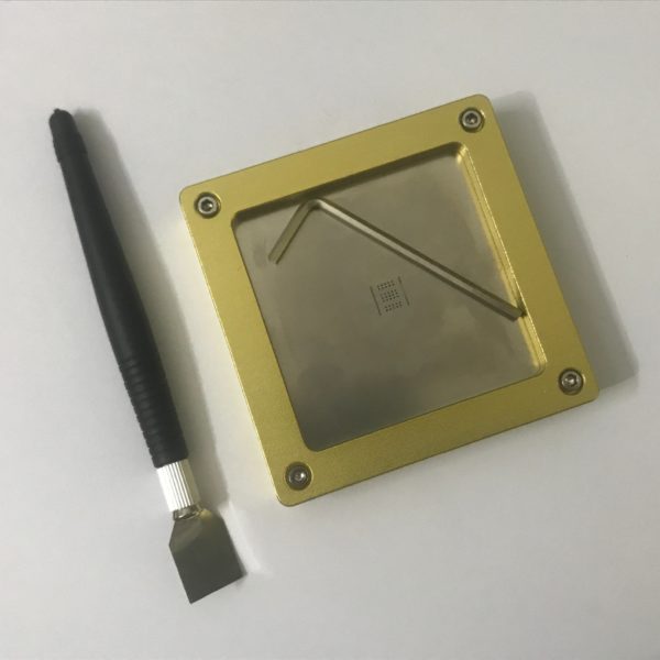 Buy For Antminer Tin Tool for S9 S9J Hash Board Repair Chip Plate Holder Tin Fixture BM1387