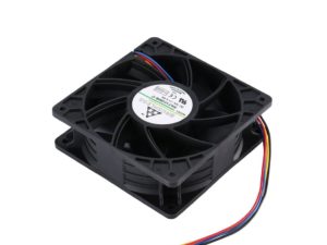 Buy 7500RPM DC12V 5.0A Miner Cooling Fan For Antminer Bitmain S7 S9 4-Pin Connector Brushless Replacement Cooler Low Noise