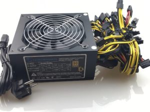 Buy free ship 1600w computer power supply mining rig antminer pico psu asic bitcoin miner for rx 470 rx 580 rx 570 rx480 atx btc