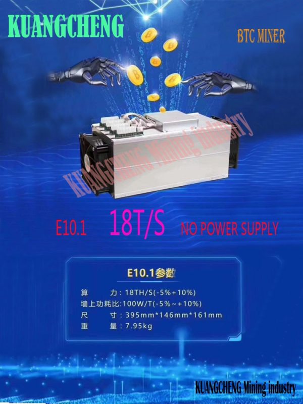 Buy old  used asic ebit e10.1 miner 18T sha256 BCH BTC Miner Economic Than BITMAIN Antminer S9 S9j S11 S15 DR5 T5 WhatsMiner M3 M10