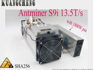 Buy 85~95% new old minerFree Shpping AntMiner S913.5T Asic miner of BTC BCH 16nm Bitmain Mining Machine form KUANGCHENG