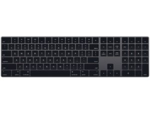 Клавиатура беспроводная Apple Magic Keyboard с цифровой панелью, серый космос