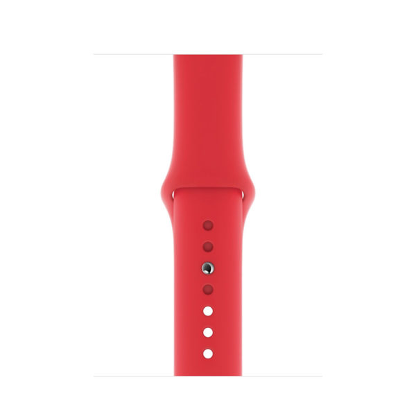 Ремешок Apple Sport Band, (PRODUCT)RED, Фторэластомер (для корпуса 44 мм)