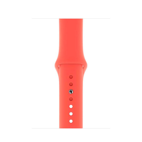 Ремешок Apple Sport Band, розовый цитрус, Фторэластомер (для корпуса 44 мм)