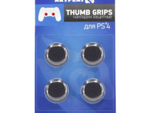 Накладка защитная на джойстики геймпада Artplays Thumb Grips (4 шт) для PS4 Черный