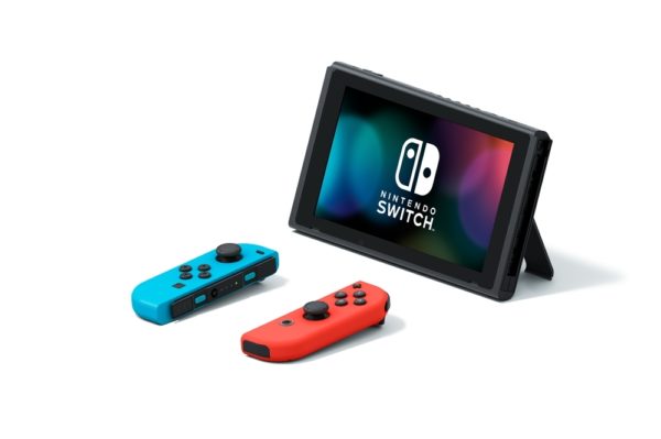 Консоль игровая Nintendo Switch New неоновый синий / неоновый красный (045496452643)