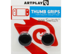Сменные накладки Artplays Thumb Grips для консоли Nintendo Switch черные