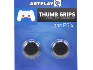 Накладка защитная на джойстики геймпада Artplays Thumb Grips (2 шт) для PS4 Черный