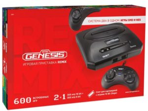 Retro Genesis Remix (8+16Bit) + 600 игр