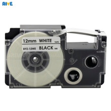 Купить Aive Label Tape 12mm Multicolor Casio XR-12WE XR-12YE XR-12GD Compatible for Casio KL-60 KL-7400 KL-820 KL120 EZ Label Printers цена вас порадует