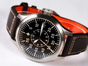 Купить 【Escapement Time】Automatic NH35 Movement Pilot Watch with Type-B or Type-A Black Dial and 42mm Case waterproof 300M цена вас порадует