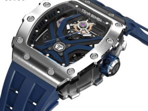 Купить TSAR BOMBA Mens Automatic Watches Top Brand luxury Mechanical wristWatch Tonneau Design Stainless Steel Waterproof Stylish Gift цена вас порадует
