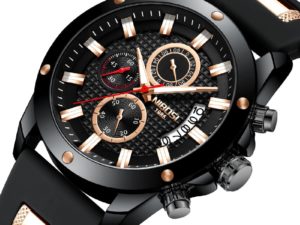 Купить Top Brand NIBOSI Mens Watches Luxury Sports Chronograph Fashion Quartz Watch For Men Date Clock Waterproof Relogio Masculino цена вас порадует