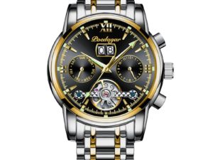 Купить POEDAGAR Men Watches Top Brand Luxury Stainless Steel Blue Waterproof Quartz Watch Men Fashion Chronograph Sport Military Watch цена вас порадует