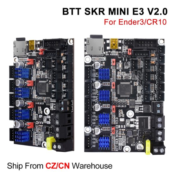 Купить BIGTREETECH SKR MINI E3 V2 32Bit Control Board With TMC2209 UART 3D Printer Parts For Ender 3/5 Pro Upgrade BTT SKR V1.4 Turbo цена вас порадует