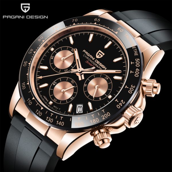 Купить 2021 New PAGANI DESIGN Top Brand Men Quartz Watches Sapphire Automatic Date Chronograph Japan VK63 Waterproof Watch Reloj Hombre цена вас порадует