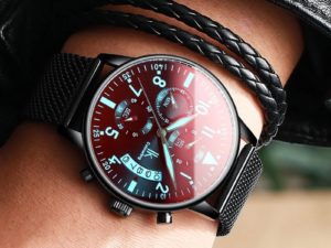 Купить IK coloring Cool Concept Men Watch Multi-Function Non-Mechanical Men's Watch Black Technology Quartz Watch цена вас порадует