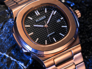 Купить PLADEN Luxury Watch AAA Waterproof Anti-Shock Sports Popular Black Dial Clock Wristwatch Gentleman Mature Style Business Gifts цена вас порадует