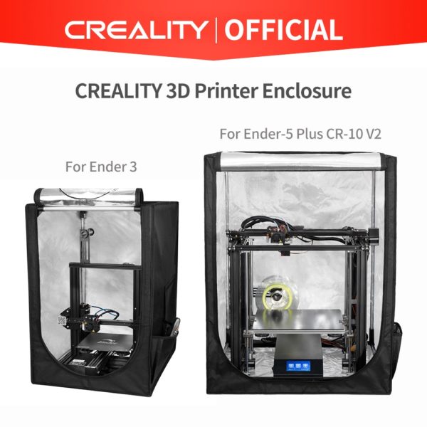 Купить CREALITY 3D Printer Enclosure Two Size Optional For Ender-3 Ender-3 Pro Ender-5 Plus CR-10 V2 Safe