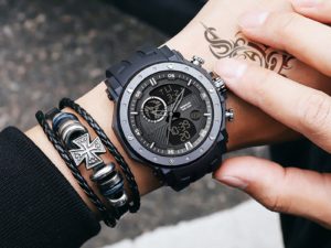 Купить New Sport Wrist Watch Men Watches Military Army Famous Brand Wristwatch Dual Display Male Watch For Men Clock Waterproof Hours цена вас порадует