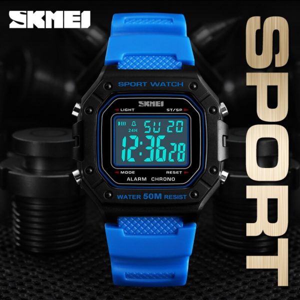 Купить Fashion Wristwatches Men's Watches Outdoor Sports Watch Boy Chrono Alarm Clock Waterproof Digital Military Relogio Masculino New цена вас порадует