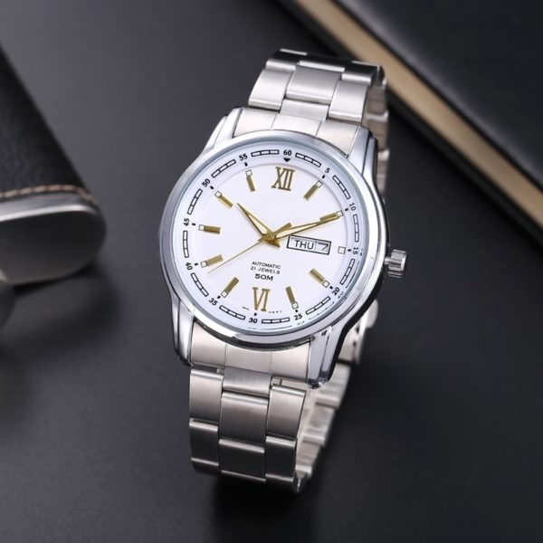 Купить Men Watches 2020 Week Show New Fashion Brand Quartz Watch Waterproof Leather Strap Blue Watch foe Men Can Wash Your Hands цена вас порадует