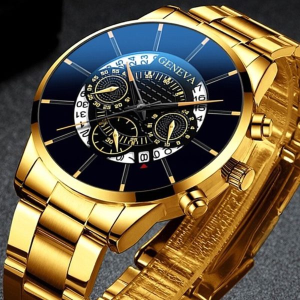 Купить 2021 mode herren Uhr Quarz manner Klassische Schwarz Stahl Uhr Gurtel Luxus Kalender Business Herren Uhren Manner der Geschenk цена вас порадует