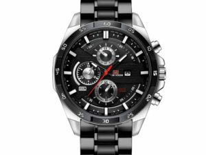 Купить 2021Top Luxury Men's Watch Stainless Steel Business Date Clock Waterproof Watches Mens Luxury Sport Quartz Wrist Watch for Men's цена вас порадует
