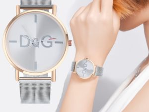 Купить Minimaliste Women Watches DQG Luxury Fashion Brand Ladies Wristwatches With Rose Gold Mesh Band Simple Woman Clock Gifts цена вас порадует