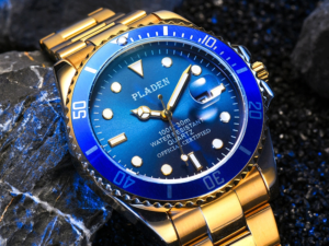 Купить PLADEN Waterproof Gold Watch Men Diving Luminous Calendar Top Brand Luxury AAA Quartz Montre Stainless Steel Wristwatch Husband цена вас порадует