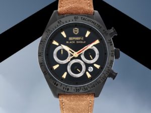 Купить Ever Move New Watches for Men Quartz Leather Strap 6-Pin Japan Movement Relogio Masculino 30M Waterproof Male Wrist Watch Black цена вас порадует