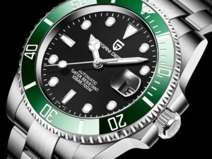 Купить 2020 PAGANI Design Top Brand New 40mm Men's Mechanical Clock Stainless Steel Automatic Watch Sapphire Glass Relogio Masculino цена вас порадует
