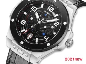Купить CADISEN 2021 Men Watches Mechanical Automatic Watch for Men Luxury Sapphire Japan Movement 100m Waterproof Genuine Leather Watch цена вас порадует