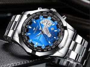 Купить Relogio Masculino New Fashion Watch Men Top Brand Sport Watches Mens Waterproof Quartz Clock Man Casual Military WristWatch цена вас порадует