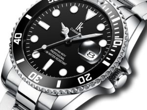 Купить IK Top Brand Luxury Fashion Diver Watch Men 30ATM Waterproof Date Clock Sport Watches Mens Quartz Wristwatch Relogio Masculino цена вас порадует