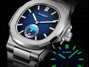 Купить 2021 NEW PLADEN Men's Watches Luxury Brand Quartz Watch Automatic Date Male Business Japan Movt Reloj Diver Relogio Masculino цена вас порадует