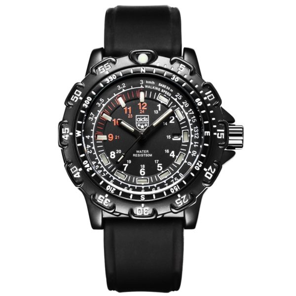 Купить Sporting Watch Men Military Watch 50m Waterproof Electronic Quartz Wristwatches Wristwatch Luminous Quartz Clock  Male Sport Wat цена вас порадует