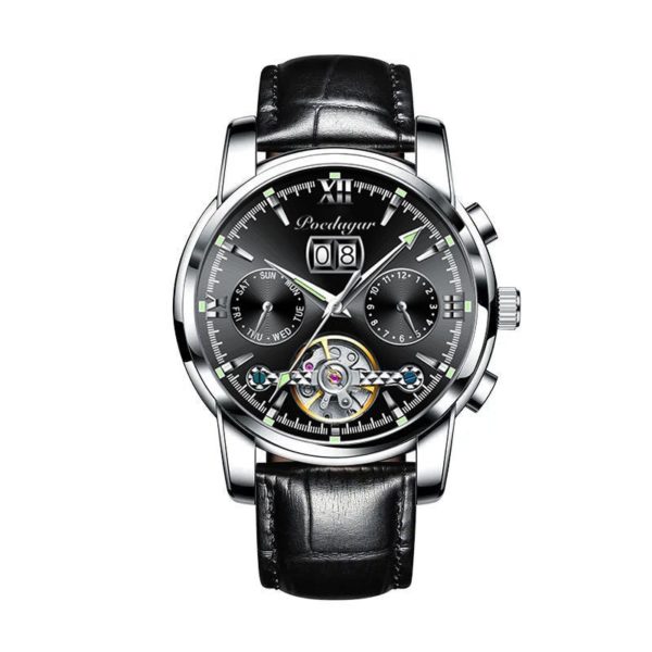 Купить POEDAGAR Masculino New Sport Chronograph Men Watches Top Brand Luxury Full Steel Quartz Clock Waterproof Big Dial Watch Men цена вас порадует