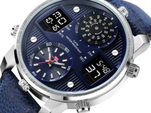 Купить New Men's Luminous Waterproof Watch Multi Functional Dial Fashion Quartz Watch Sports Fashion Personality KT720 Watch цена вас порадует
