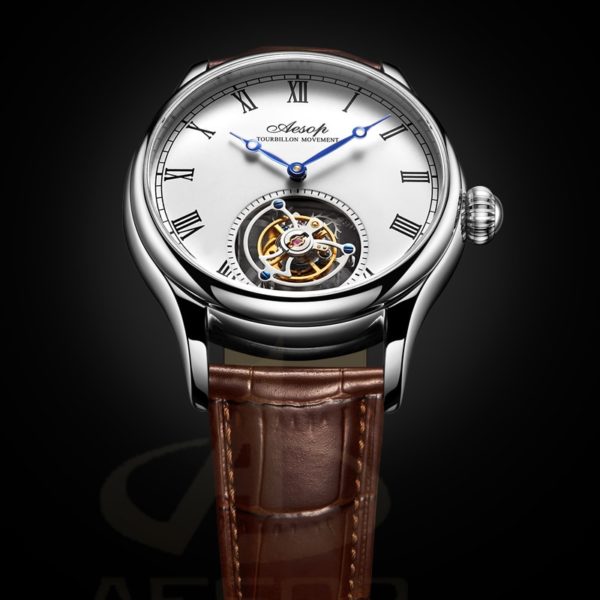 Купить Sapphire Crystal Mechanical Watches Automatic Tourbillon Sport Watch Men 10Bar Waterproof SwiCasual Elegant Roman Relojes Hombre цена вас порадует