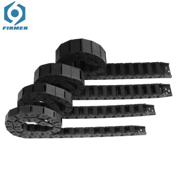 Купить R28 R38 15*20mm 15*30mm15*40mm Opening Cable Drag Chains Wire Carrier For CNC 3D Printer Router Machine Tools Plastic Cable Drag цена вас порадует