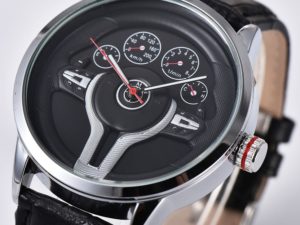 Купить Creative Natrual style Classic precision Fashion Men's Quartz watch 3D Racing tire Free Stainless Strap Clock Casual Sports цена вас порадует