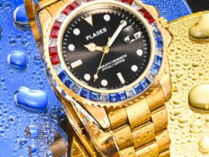 Купить PLADEN Gold Top brands Waterproof Man watch Luminous Hands Calendar Men Quartz Wristwatches Luxury Stainless Steel Watch Relojes цена вас порадует