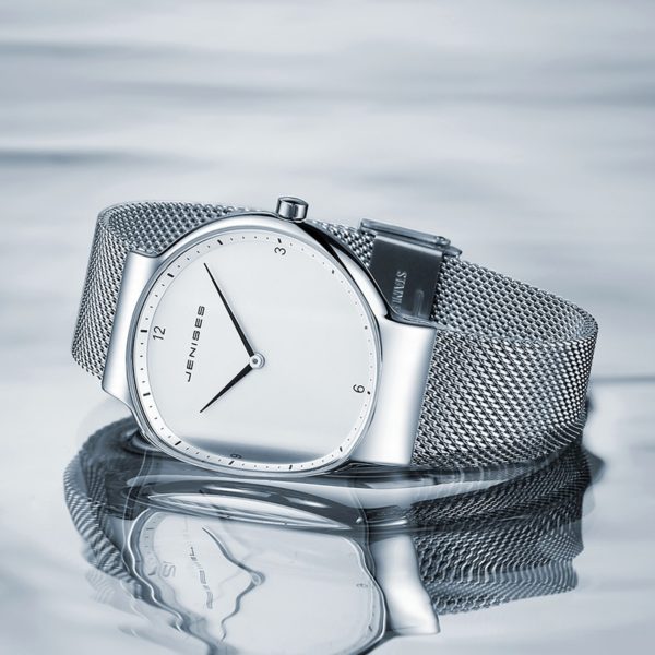 Купить 2021 Summer New Fashion  Couple Watches Automatic Quartz Watch Mesh Belt Simple Waterproof Men's and Women's Watches WA19 цена вас порадует