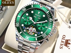 Купить Watch for Men 2021 Top Brand Luxury Mechanical Wristwatch Automatic Mens Watches Chronograph Quartz Watch Men Relogio Masculino цена вас порадует