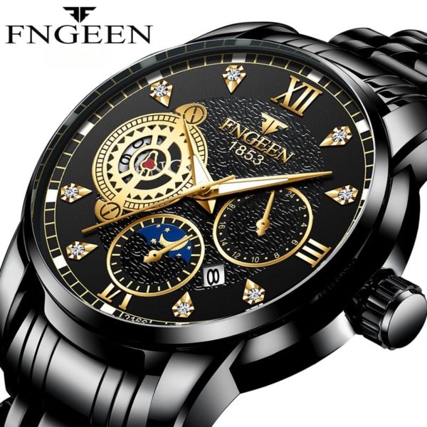 Купить 2021 Top Brand Luxury Men's Watch 30m Waterproof Date Clock Male Sports Watches Men Quartz Casual Wrist Watch Relogio Masculino цена вас порадует