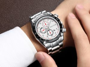 Купить CHENXI  Stainless Steel Strap Men's Trendy Watch Student Waterproof Sports Luminous Fashion Luxury Watch WA200 цена вас порадует