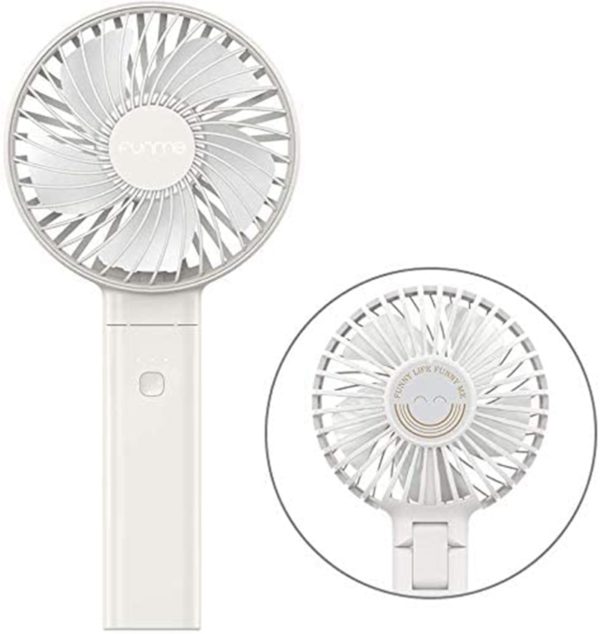 Купить Funme Handheld Fan 3350mAh 4 Speeds Foldable USB Fan Portable Rechargeable Fan Appliances Desktop Air Cooler Outdoor Travel цена вас порадует