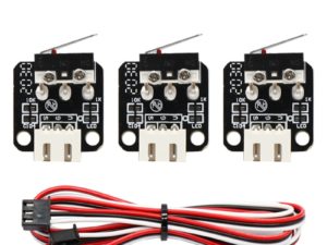 Купить 2/5Pcs 3D Printer Accessories X/Y/Z Axis End Stop Limit Switch 3Pin N/O N/C Easy to Use Micro Switch for CR-10 Series Ender-3 цена вас порадует