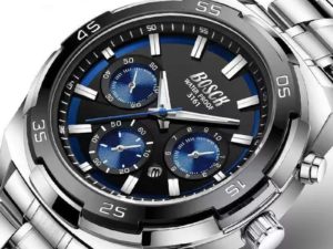 Купить 2021 New Fashion Mens Watches with Stainless Steel Top Brand Luxury Sports Chronograph Quartz Watch Men Relogio Masculino цена вас порадует